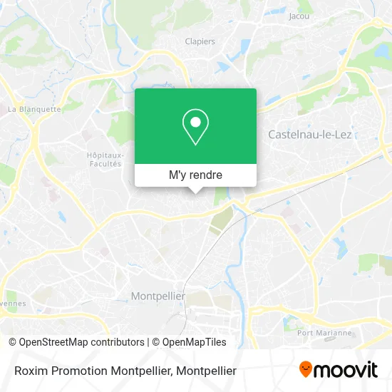 Roxim Promotion Montpellier plan