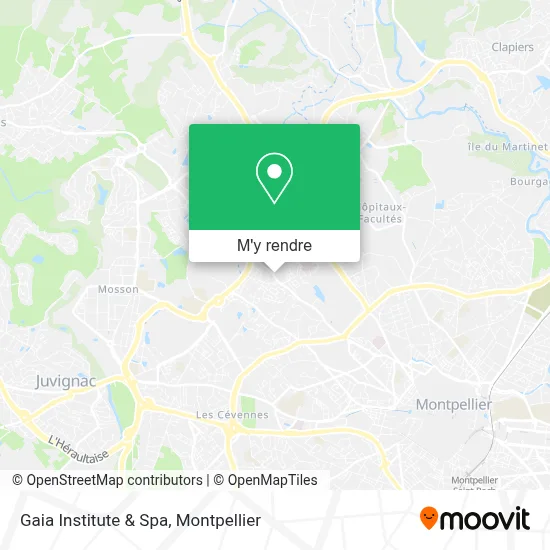Gaia Institute & Spa plan