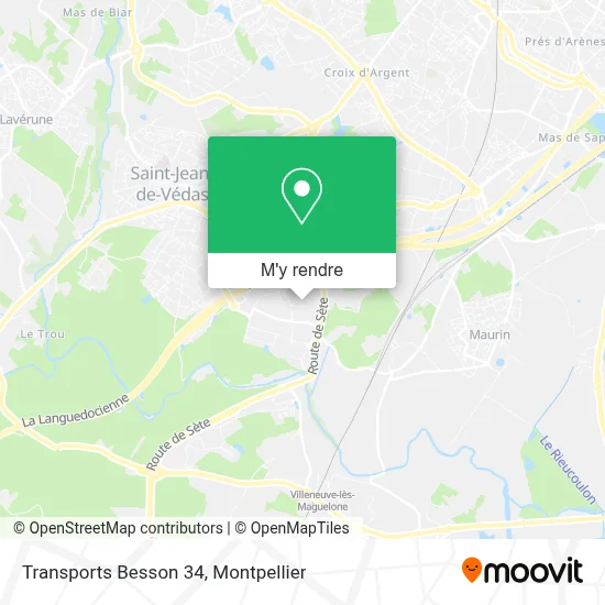 Transports Besson 34 plan