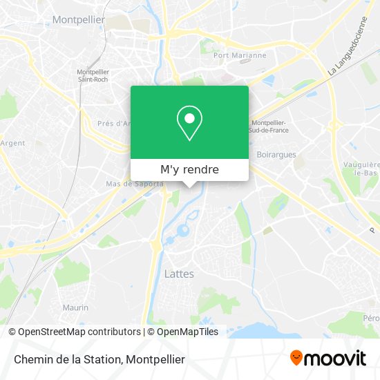 Chemin de la Station plan