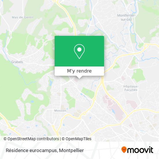 Résidence eurocampus plan