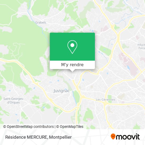 Résidence MERCURE plan