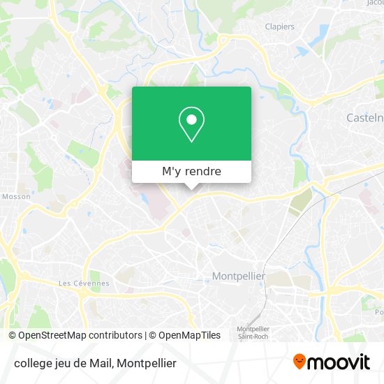 college jeu de Mail plan
