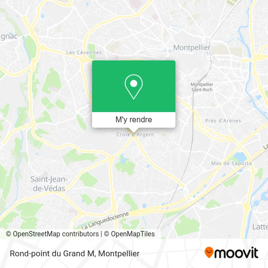 Rond-point du Grand M plan