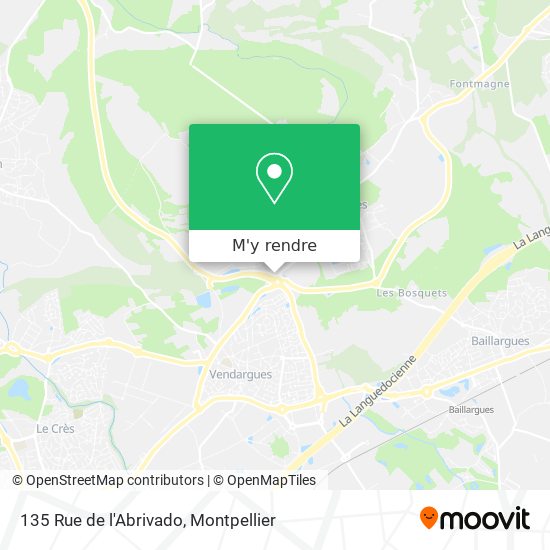 135 Rue de l'Abrivado plan