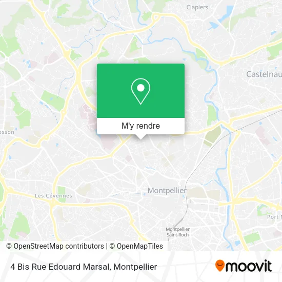 4 Bis Rue Edouard Marsal plan