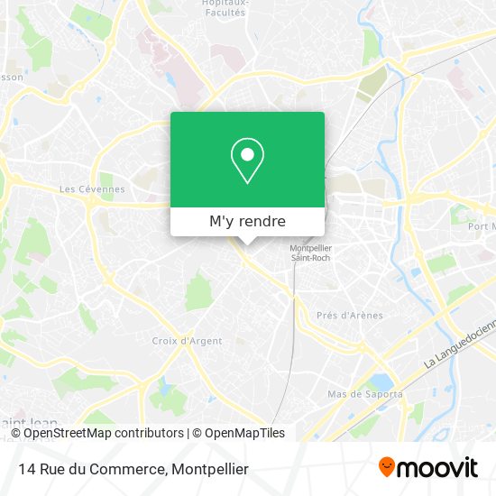 14 Rue du Commerce plan