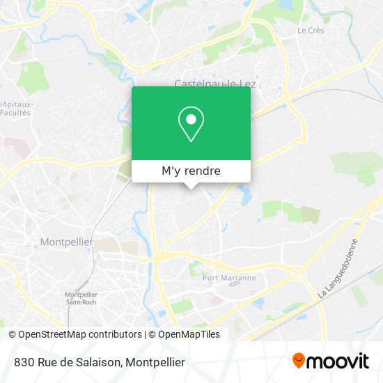 830 Rue de Salaison plan