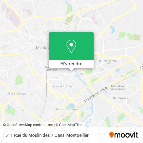 511 Rue du Moulin des 7 Cans plan