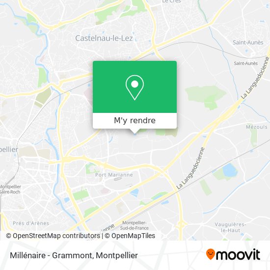 Millénaire - Grammont plan