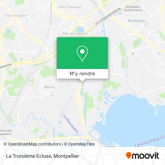La Troisième Ecluse plan