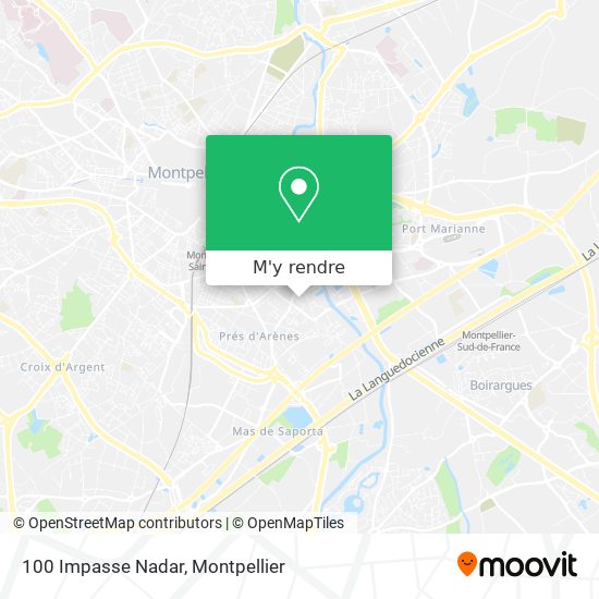 100 Impasse Nadar plan