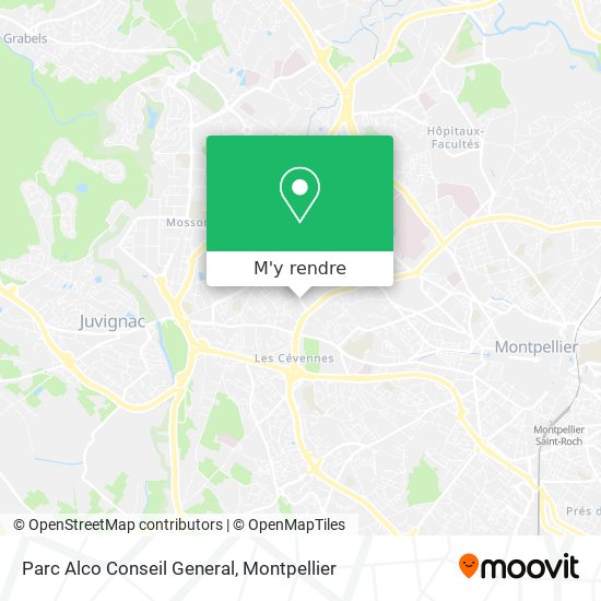 Parc Alco Conseil General plan