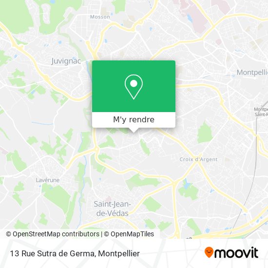 13 Rue Sutra de Germa plan