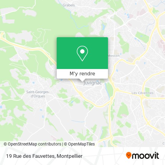19 Rue des Fauvettes plan