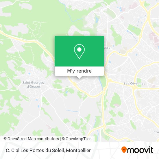 C. Cial Les Portes du Soleil plan