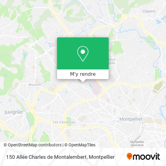 150 Allée Charles de Montalembert plan