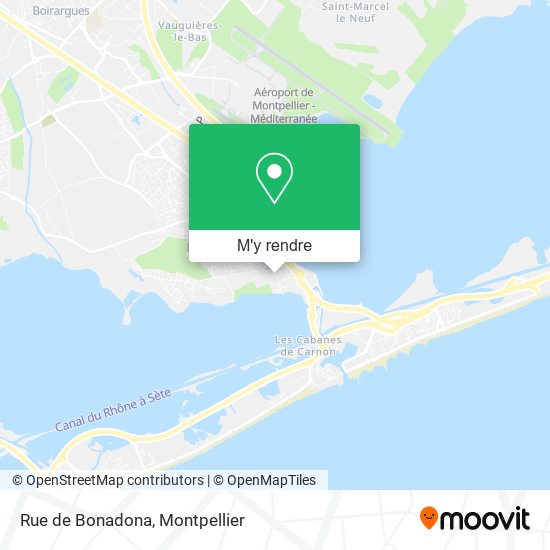 Rue de Bonadona plan