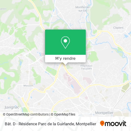 Bât. D - Résidence Parc de la Guirlande plan