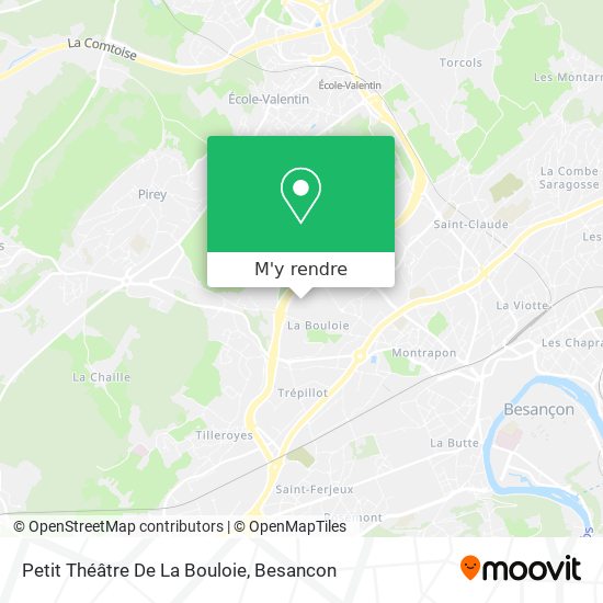 Petit Théâtre De La Bouloie plan