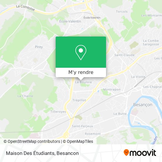 Maison Des Étudiants plan