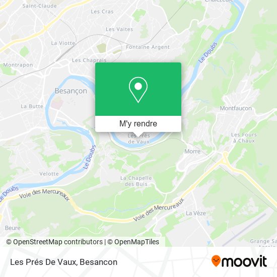 Les Prés De Vaux plan
