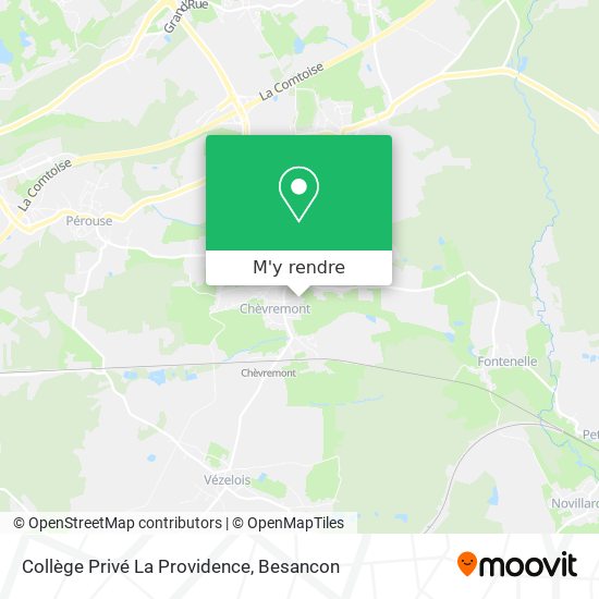 Collège Privé La Providence plan