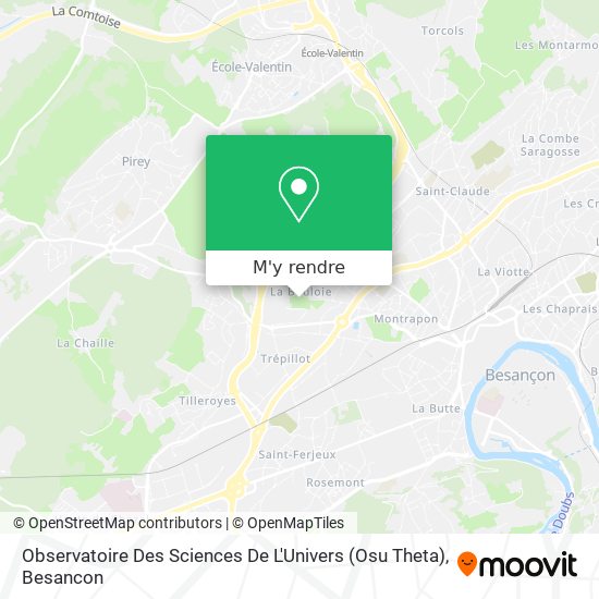 Observatoire Des Sciences De L'Univers (Osu Theta) plan