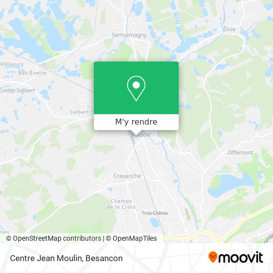 Centre Jean Moulin plan