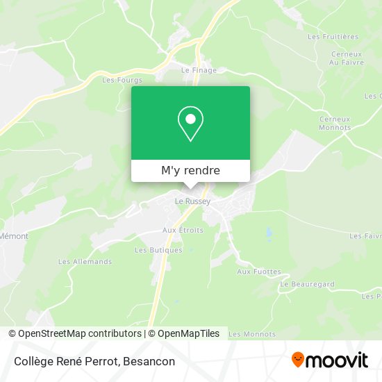 Collège René Perrot plan