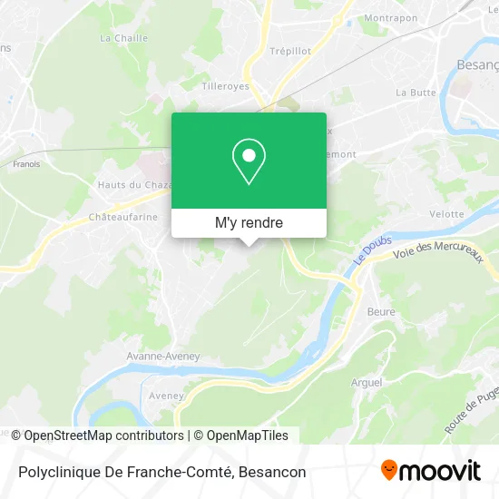 Polyclinique De Franche-Comté plan