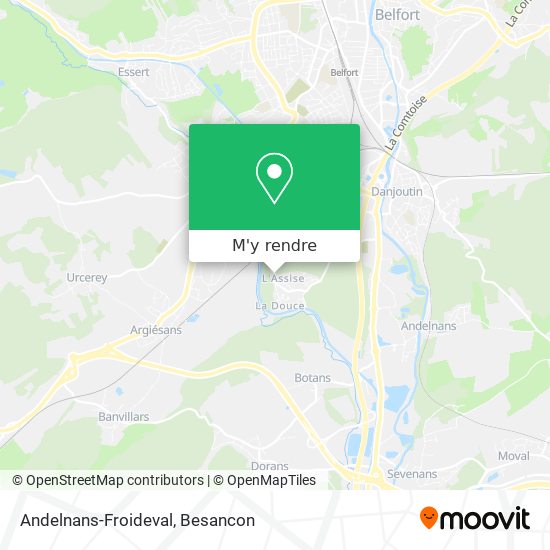 Andelnans-Froideval plan