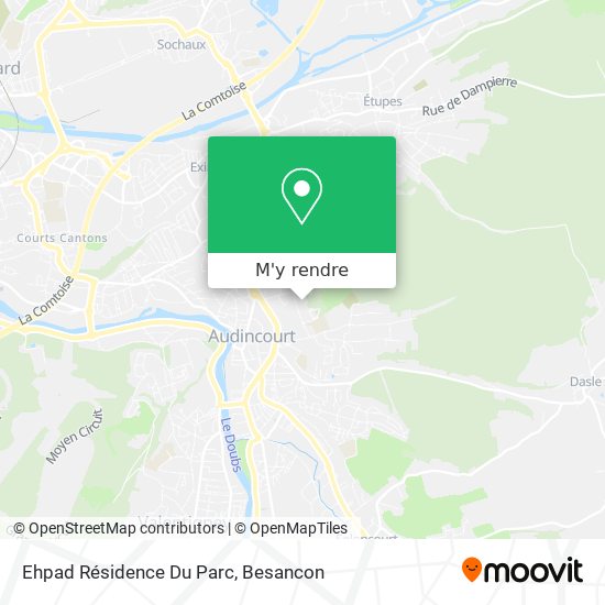 Ehpad Résidence Du Parc plan