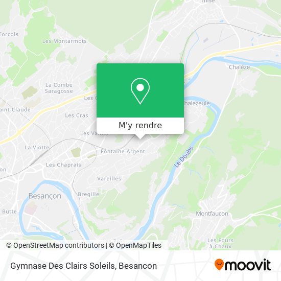 Gymnase Des Clairs Soleils plan