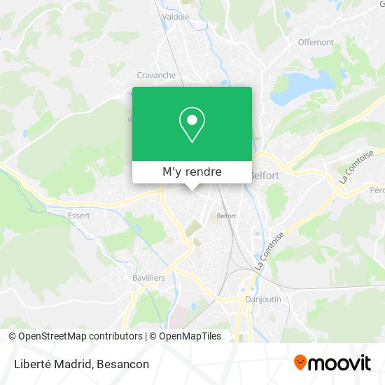 Liberté Madrid plan