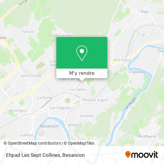 Ehpad Les Sept Collines plan