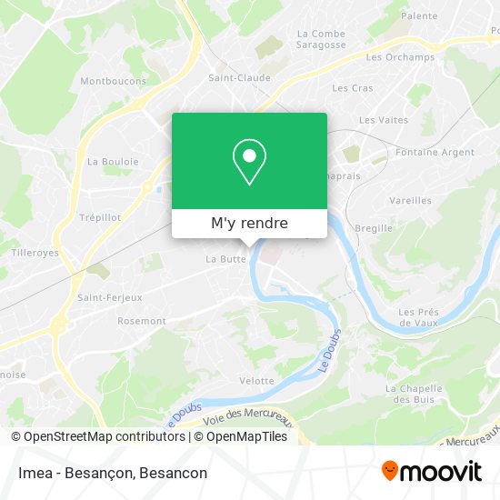 Imea - Besançon plan
