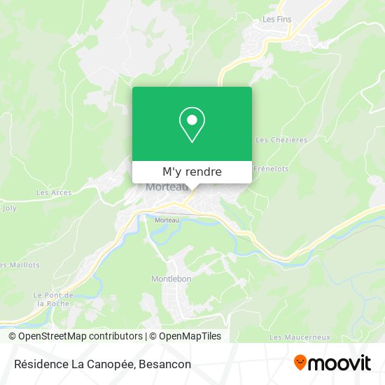 Résidence La Canopée plan