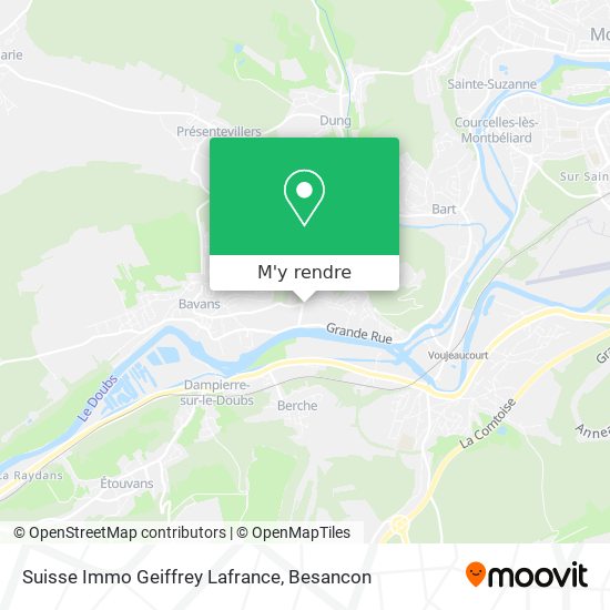 Suisse Immo Geiffrey Lafrance plan