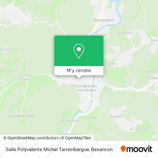 Salle Polyvalente Michel Tarreinbergue plan