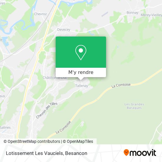 Lotissement Les Vauciels plan