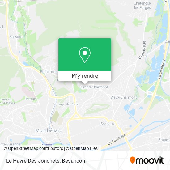 Le Havre Des Jonchets plan