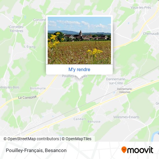 Pouilley-Français plan