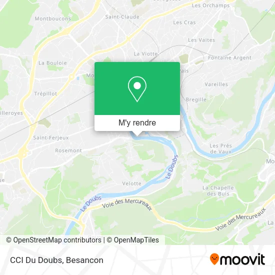 CCI Du Doubs plan