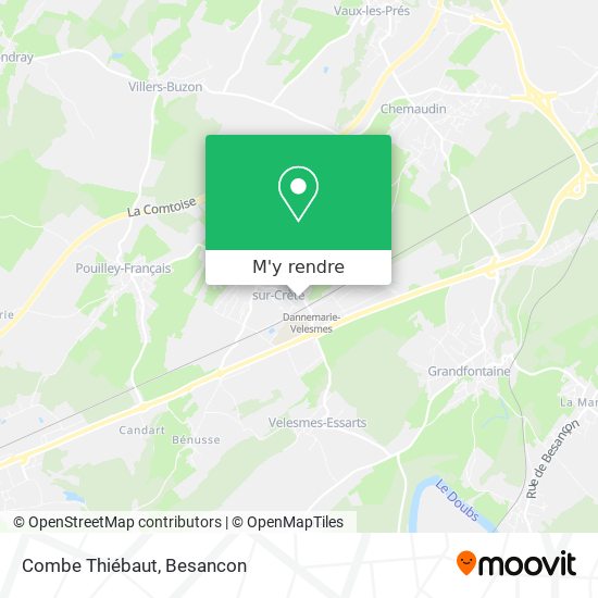 Combe Thiébaut plan