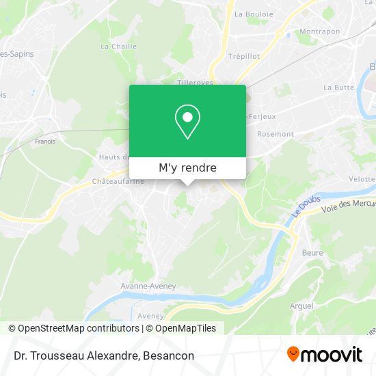 Dr. Trousseau Alexandre plan