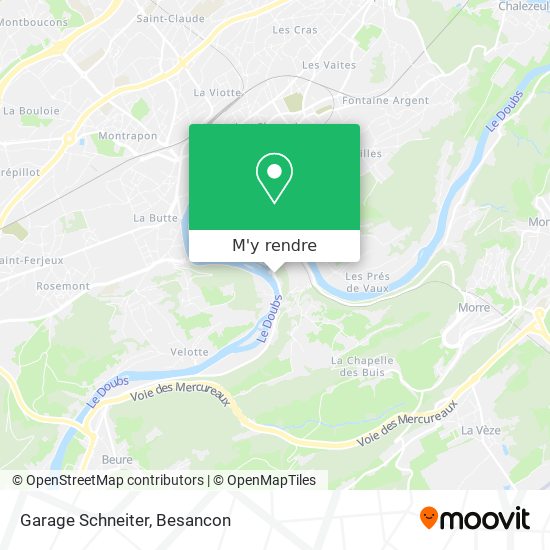 Garage Schneiter plan