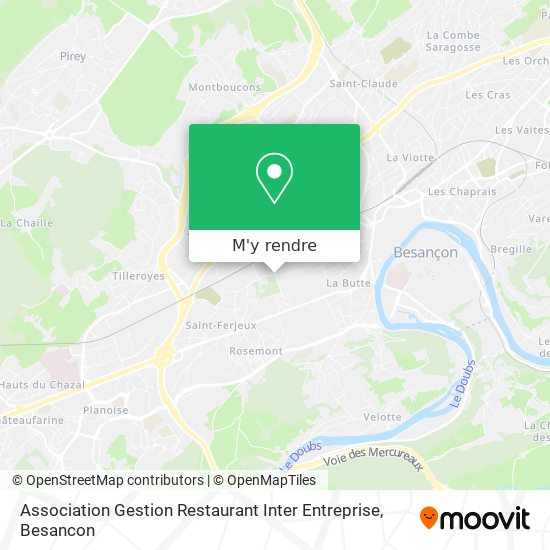 Association Gestion Restaurant Inter Entreprise plan