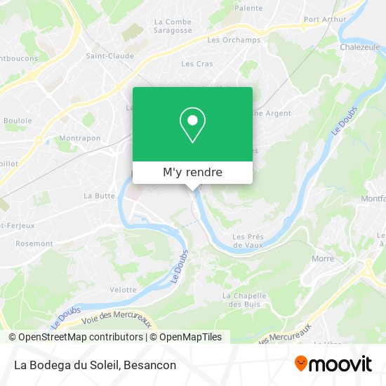 La Bodega du Soleil plan