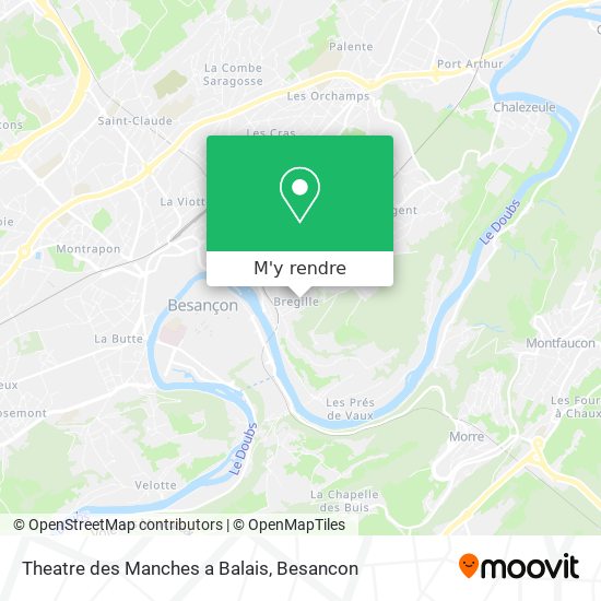 Theatre des Manches a Balais plan